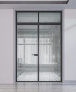 cửa nhôm slim mở quay 2 cánh