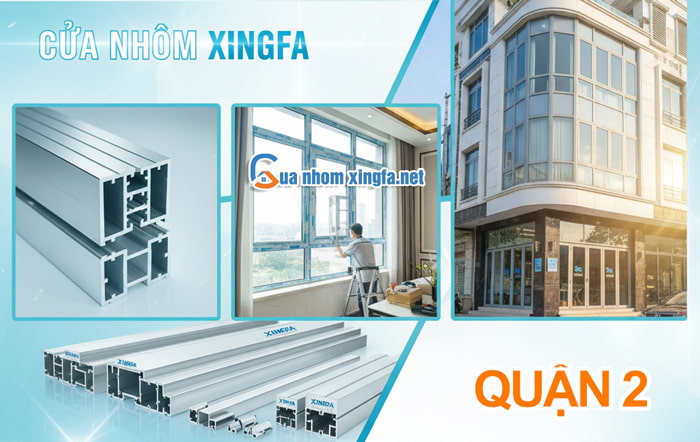 cửa nhôm xingfa quận 2