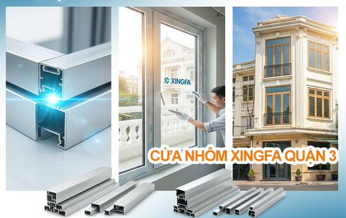 cửa nhôm xingfa quận 3