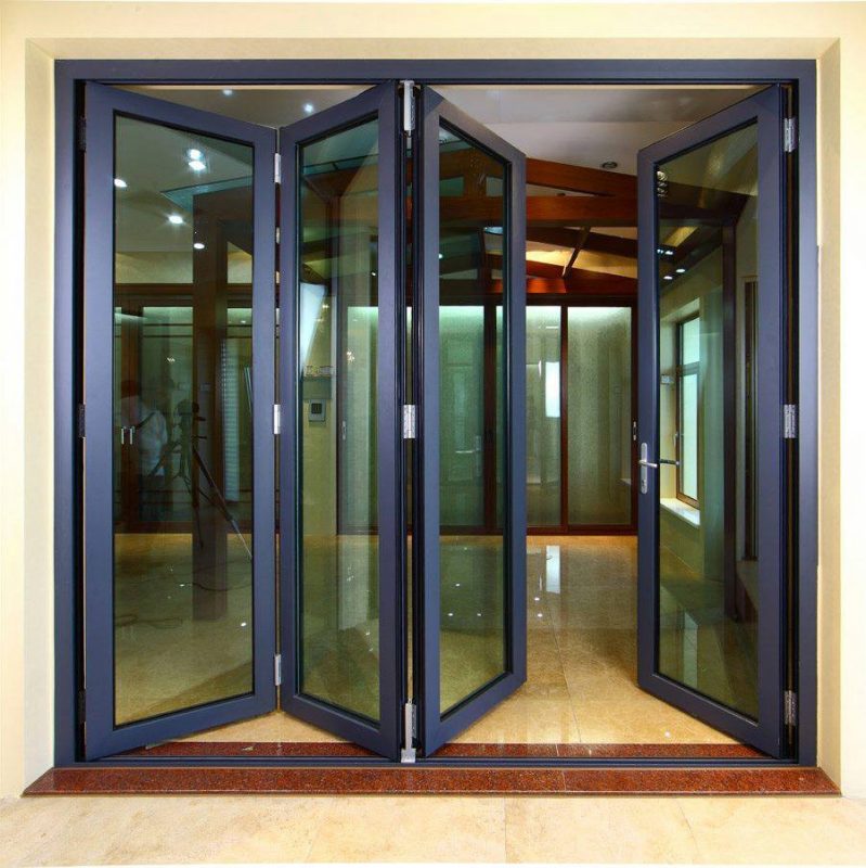 Cửa Nhôm Mở Xếp Gấp